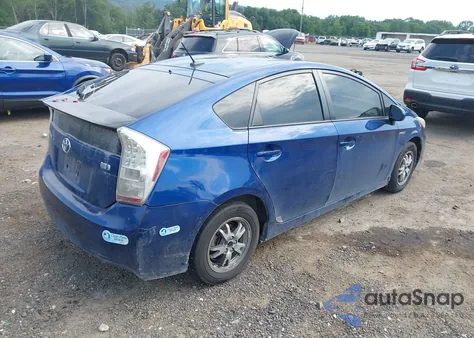 2011 Toyota Prius Three из США, поврежденный, VIN JTDKN3DU9B0255564